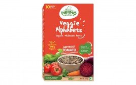 Mimmo Organics Veggie Alphabets - Beetroot, Tomato, Carrot & Spinach Pasta  Box  250 grams